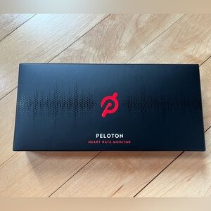 NIB Peloton Heart Rate Monitor Box - Black